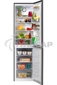 Холодильник Beko B1RCNK332G серый двухкамерный 200/100л морозилка снизу, No Frost