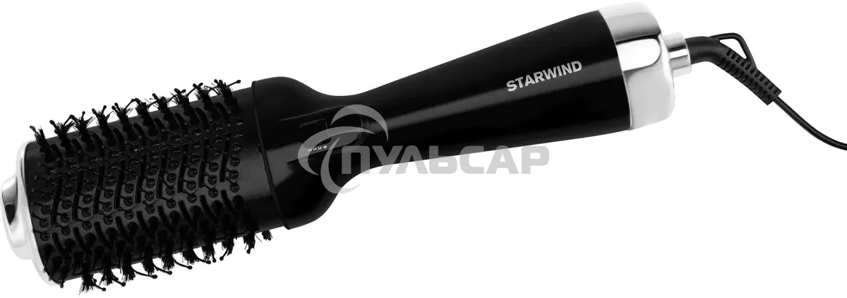 Фен-щетка Starwind SHB 7760 1200Вт черный/серебристый