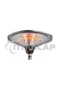 Обогреватель инфракрасный Ballu BIH-LT-3.0 серебристый, карбоновый, 3000 Вт, 20 м2