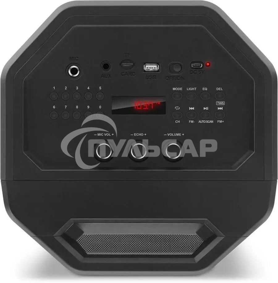 Колонка портативная Sven АС PS-680 черный 65W 1.0 BT