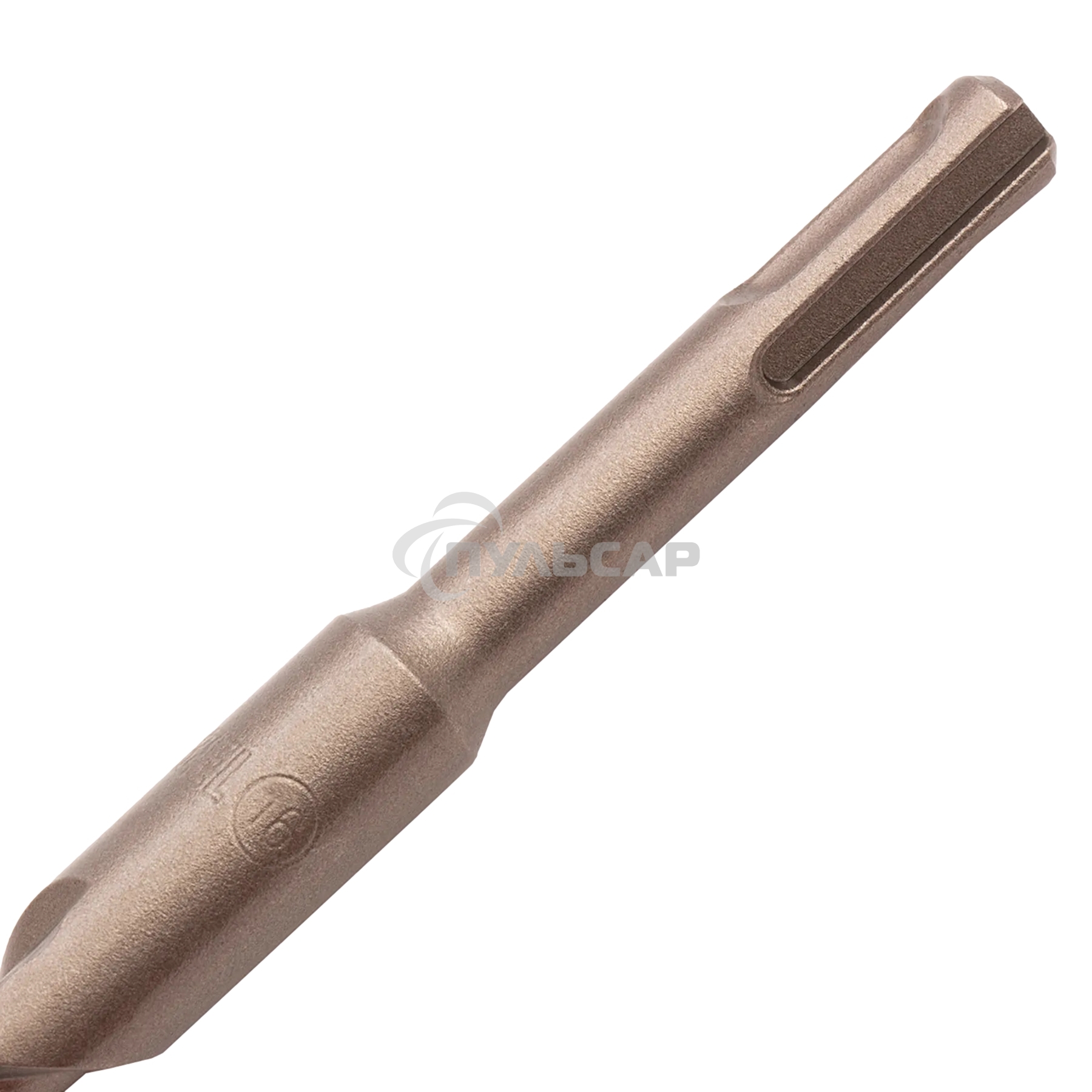 Бур по бетону Denzel двойная спираль, Cobalt W-tip, 16x260 мм, SDS PLUS