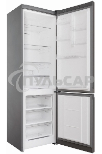 Холодильник Hotpoint HT 5200 MX нержавеющая сталь двухкамерный 247/78 л морозилка снизу, No Frost