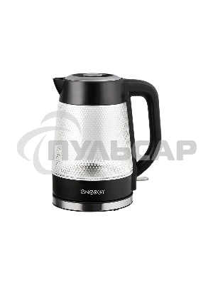 Чайник электрический Energy E-223 1.8л, рифленое стекло, черный