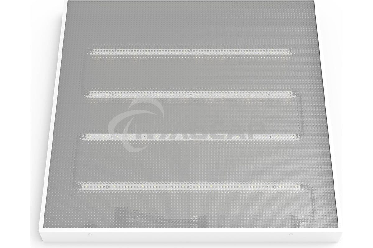 Светильник офисный Gauss MiR 35W 3500lm 4000K IP40 595*595*50мм призма с БАП LED