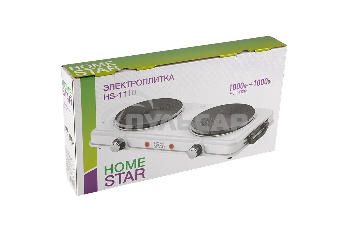 Плита электрическая HOMESTAR HS-1110, чугун