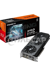 Видеокарта Gigabyte PCI-E 5.0 GV-R9060XTGAMING-16GD 1.0 AMD Radeon RX 9060XT 16Gb 128bit GDDR6 2620/20000 HDMIx1 DPx2 HDCP Ret