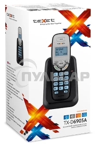 Радиотелефон teXet TX-D6905A белый
