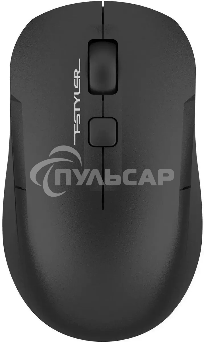 Мышь беспроводная A4Tech Fstyler FG16CS Air2 черный, 2000 dpi, радиоканал, USB, кнопки - 4