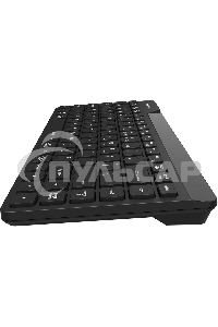 Клавиатура беспроводная A4Tech Fstyler FBK22 AS, USB, Bluetooth/Радиоканал, черный