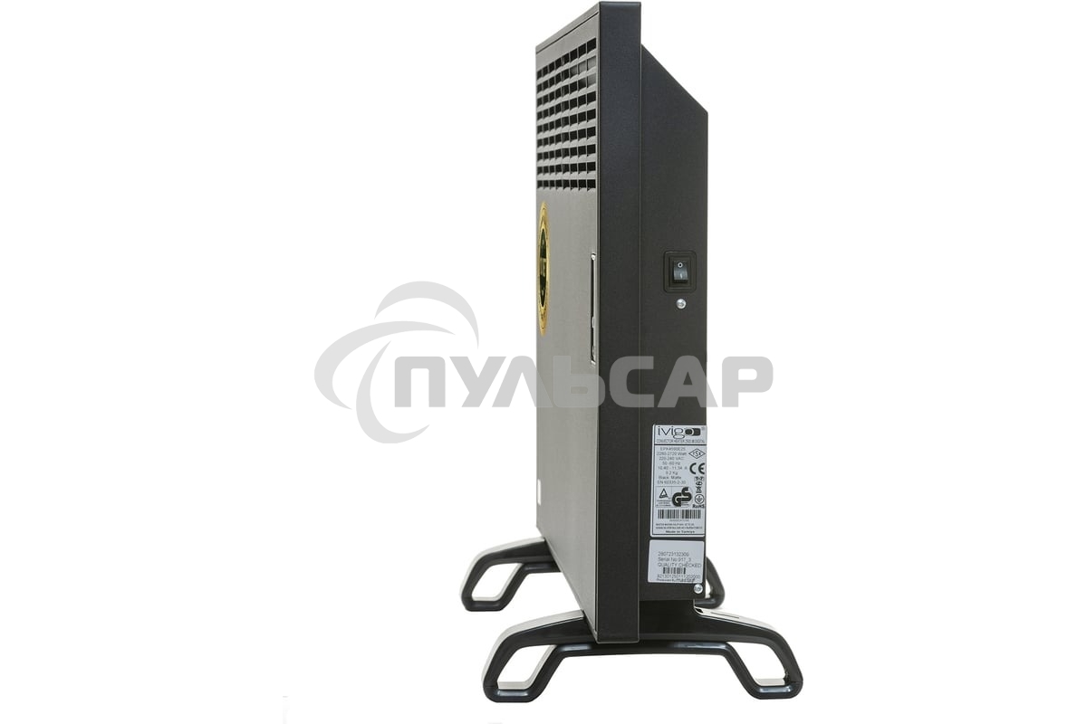 Электрический конвектор iVigo EPK4590E25 2500Вт черный матовый