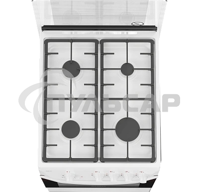 Плита газовая Darina 1D1 GM 241 008 W белый/черный, конфорок 4 шт, духовка 50 л, 50 см x 85 см x 60 см