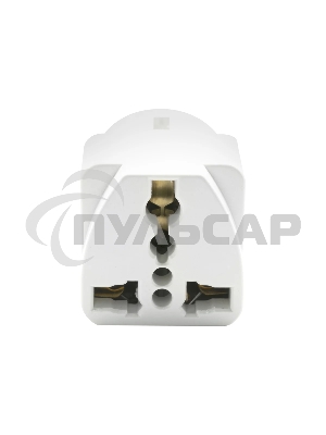 Адаптер сетевой универсальный OXION 220В, 16А, пластик PC, медь, OX-SKTADP220PBAG