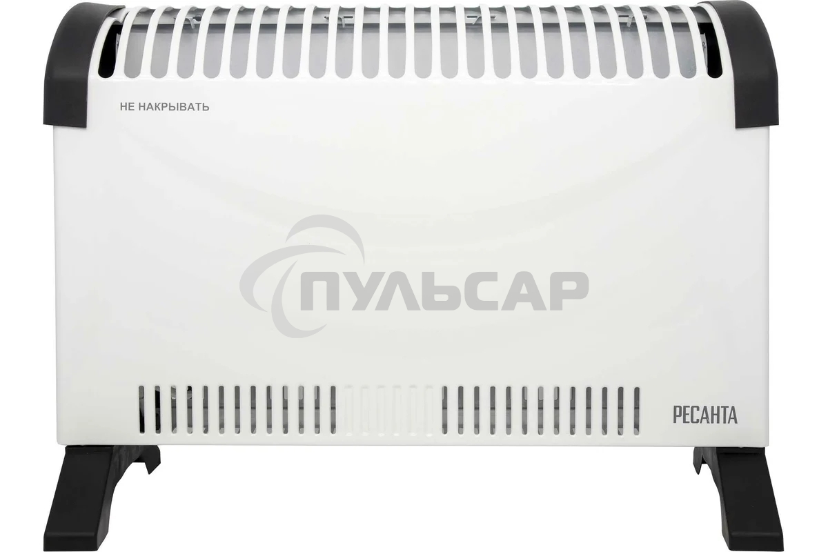 Конвектор Ресанта ОК-2000С белый, 2000 Вт, 25 м2, термостат