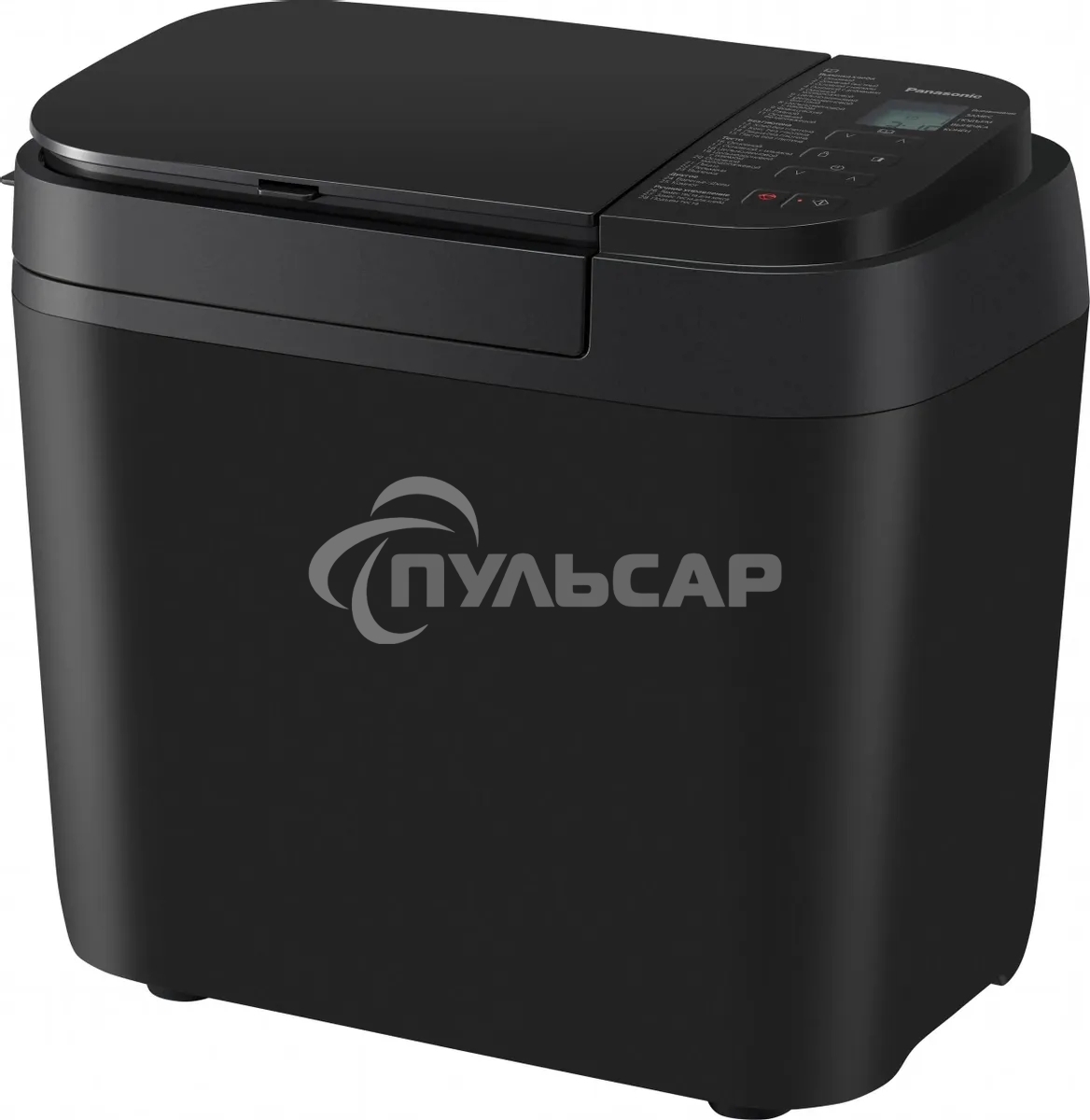 Хлебопечь Panasonic SD-R2530KTS черный, 550 Вт, программ - 28 шт, вес выпечки - 1.1 кг