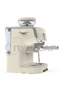 Кофейная станция BQ CM5000 бежевый, исп. кофе - зерновой/молотый, 2 л, 1560 Вт, 15 бар