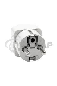 Адаптер сетевой универсальный OXION 220В, 16А, пластик PC, медь, OX-SKTADP220PBAG