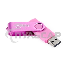 Флешка USB R/W Smartbuy R/W Twist Pink (SB032 Gb2TWP), 32 Gb, USB 2.0, R/W 15/12, розовый