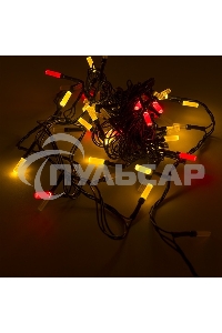 Гирлянда светод. Funray Лучики, SE-BEAM-560M, 5М, 60LED, мульти (4цв.),темно-зел.шнур 0,7м,контр,