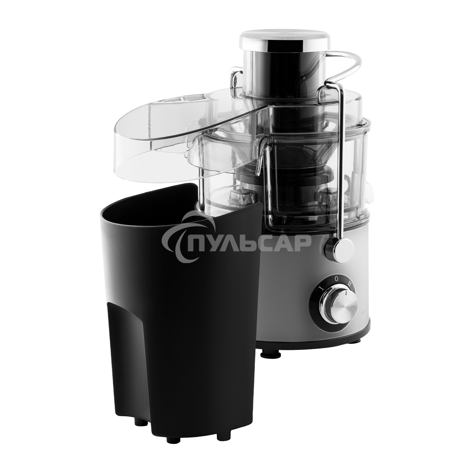 Соковыжималка центробежная Galaxy Line GL 0810 1200Вт рез.сок.:500мл. серебристый