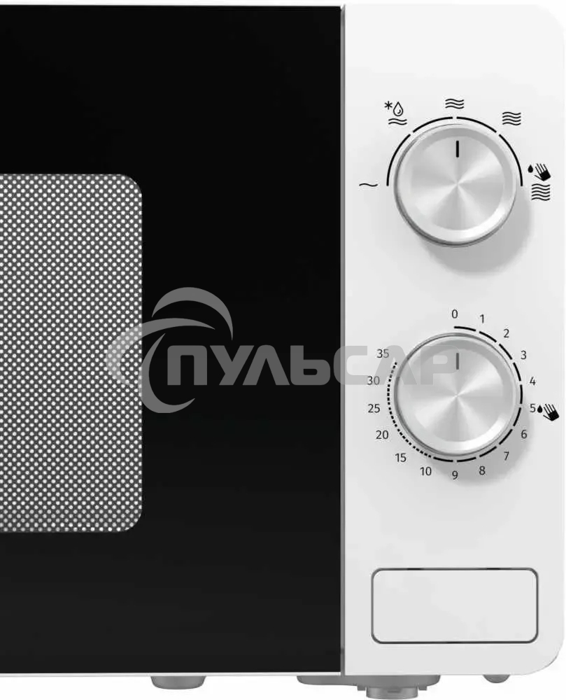 Микроволновая печь Gorenje MO20E1W белый, 20 л, 800 Вт, переключатели - поворотный механизм
