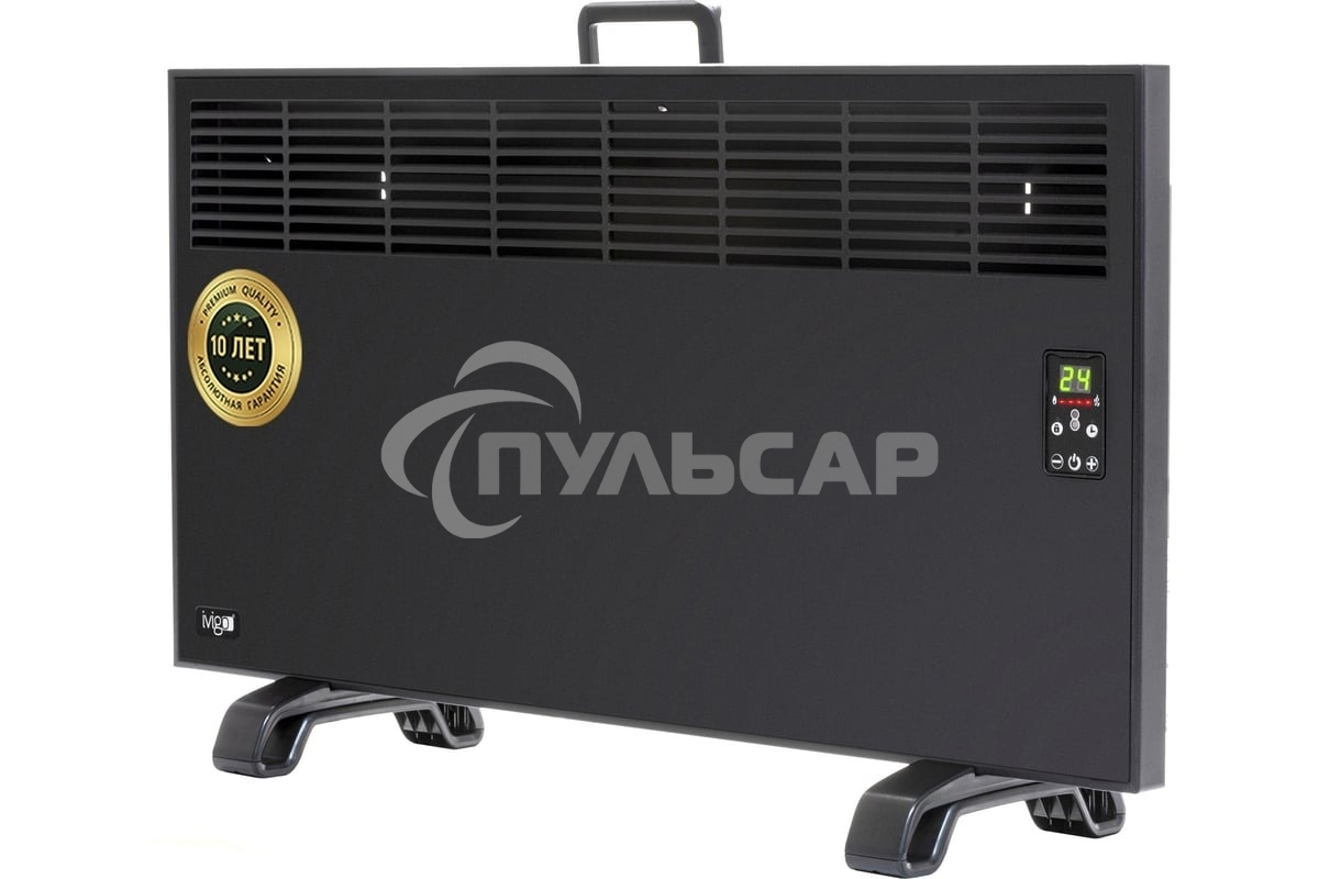 Электрический конвектор iVigo EPK4590E25 2500Вт черный матовый