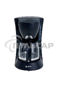 Кофеварка капельная Delta DL-8153 черный, исп. кофе - молотый, 0,6 л, 600 Вт