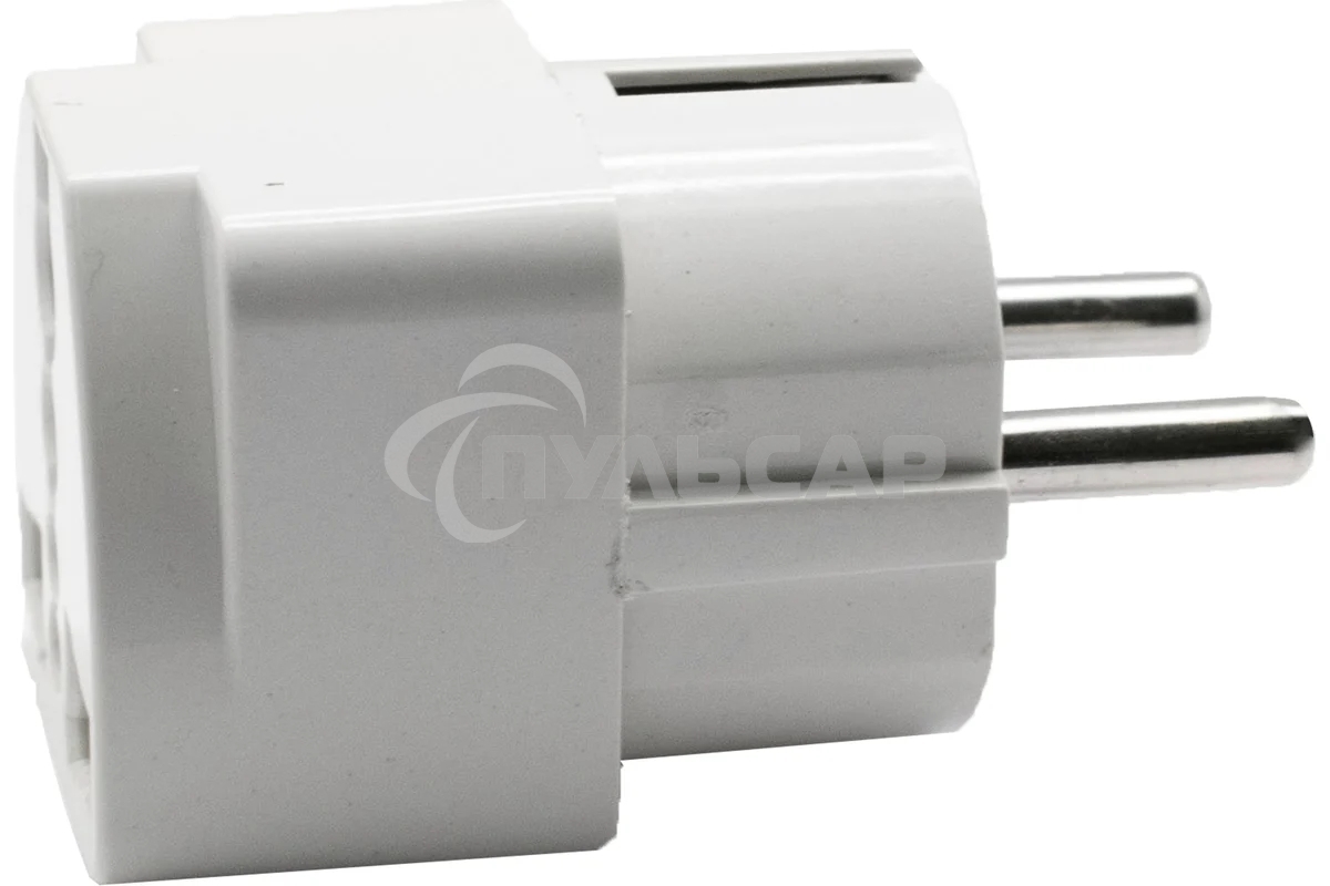 Адаптер сетевой универсальный OXION 220В, 16А, пластик PC, медь, OX-SKTADP220PBAG