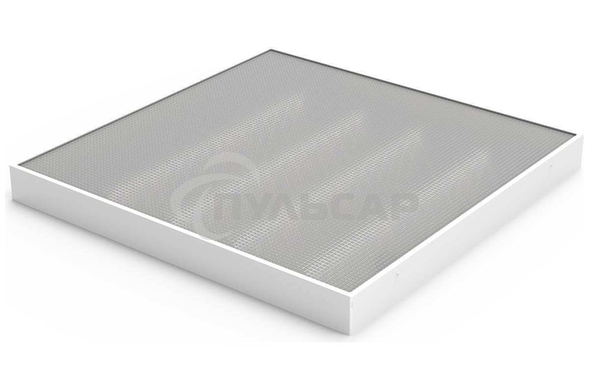 Светильник офисный Gauss MiR 35W 3500lm 4000K IP40 595*595*50мм призма с БАП LED