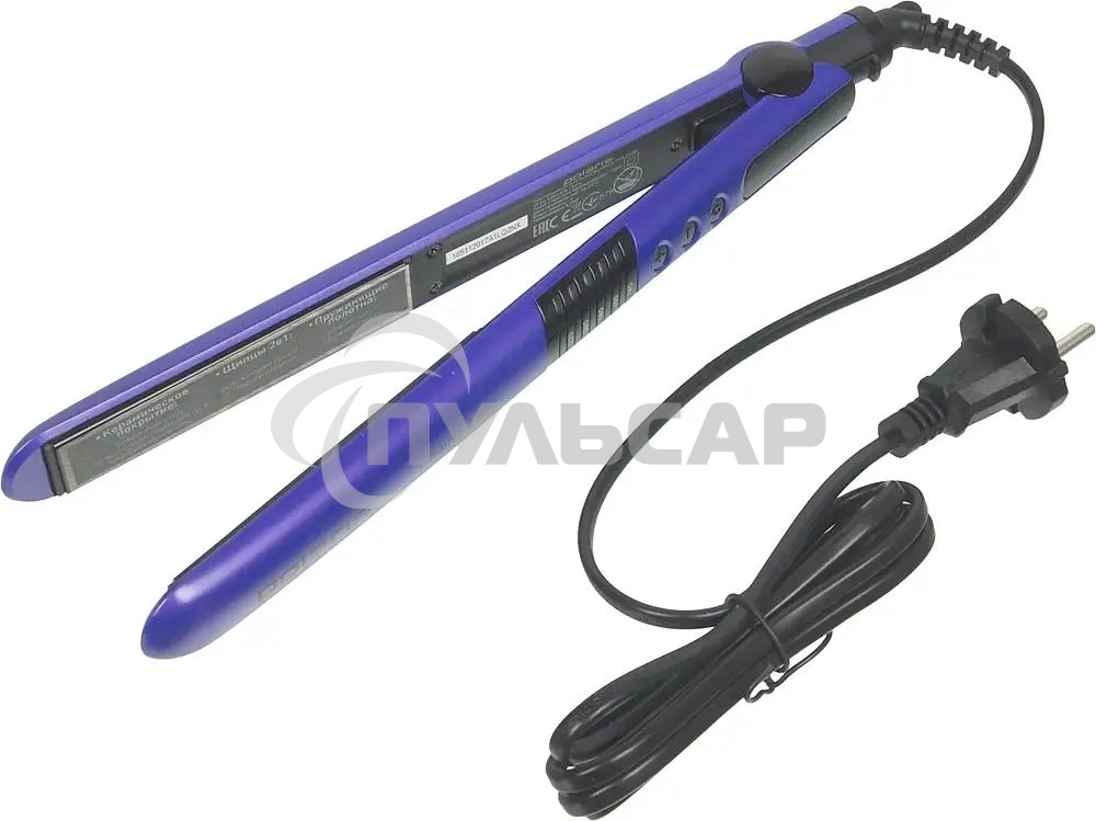 Выпрямитель Polaris PHS 2405K 35Вт фиолетовый/черный (макс.темп.:230С)