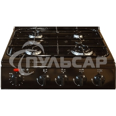 Плита комбинированная Cezaris ПГЭ 1000-03 коричневый, конфорок 4 шт, духовка 45 л, 51 см x 85 см x 52 см