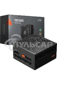 Блок питания PCCooler P5-YN1000-G1F, 1000Вт, 80 PLUS Gold, 135мм, модульный, черный