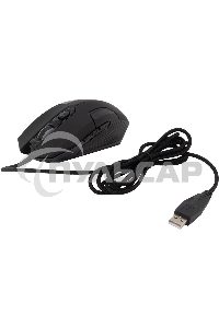 Мышь проводная Acer OMW170 черный, 3200 dpi, USB, кнопки - 6