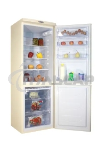 Холодильник DON R-290 BE бежевый мрамор двухкамерный 209/101л морозилка снизу