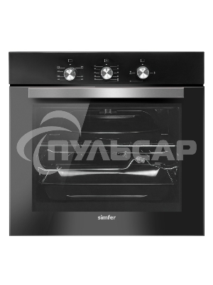 Газовый духовой шкаф Simfer B6GB12016 черный