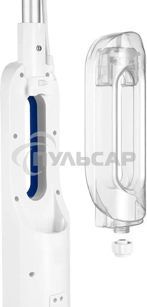 Швабра паровая Kitfort КТ-1048-3 белый/синий