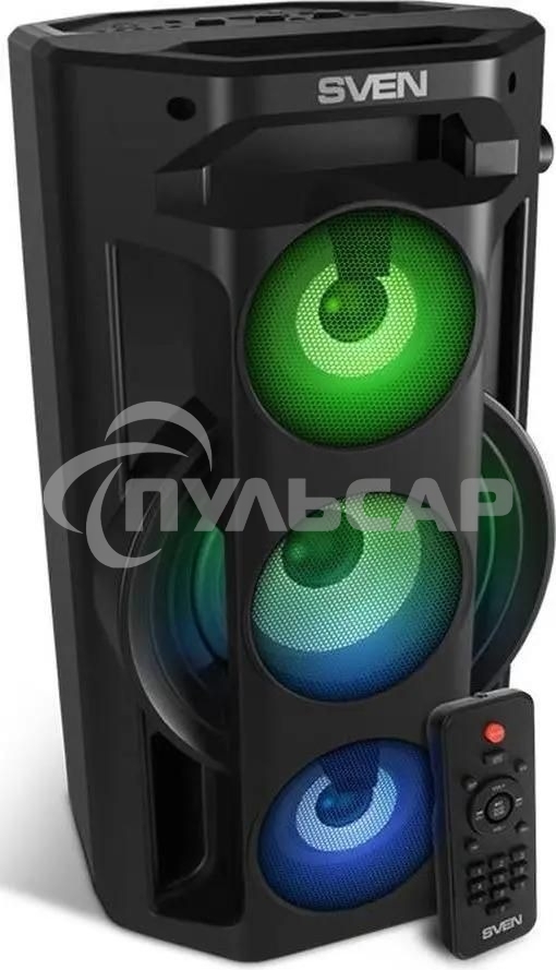 Колонка портативная Sven АС PS-680 черный 65W 1.0 BT