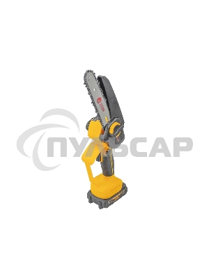 Мини-пила цепная аккумуляторная EDON ANS-21/8BL желтый/черный 25166