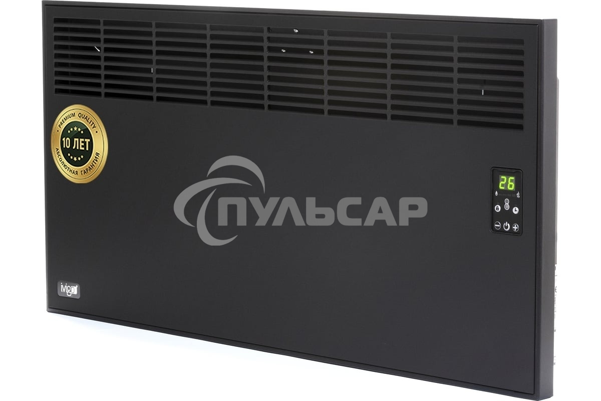 Электрический конвектор iVigo EPK4590E25 2500Вт черный матовый