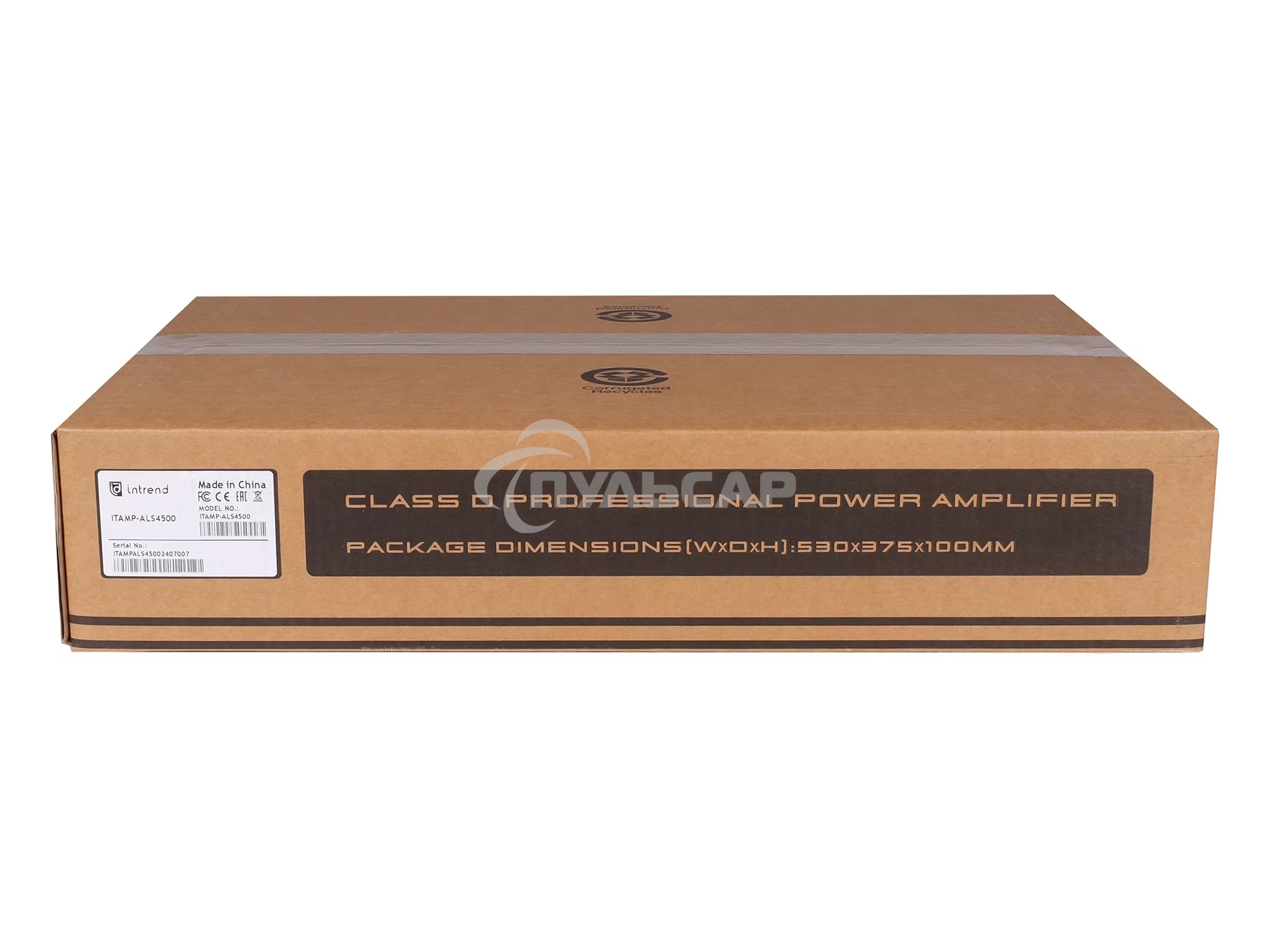 Усилитель Intrend ALS 4500 Четырехканальный, 4х500Вт/8Ом, 4х800Вт/4Ом, 2х1600Вт/8Ом.