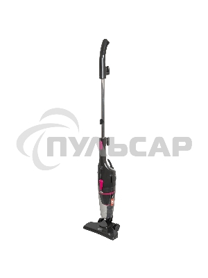 Пылесос вертикальный JVC JH-VS106 черный, питание от сети, 130 Вт, уборка сухая, пылесборник 1.2 л.