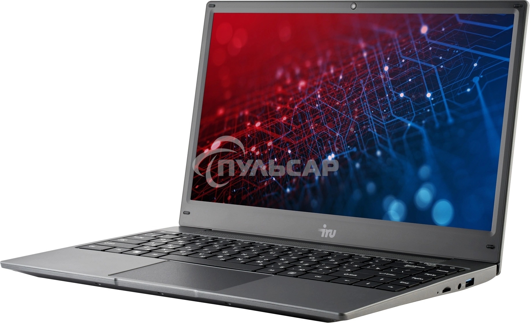 Ноутбук IRU Tactio 14ALH серый Core i3 1215U 8Gb SSD256Gb Intel Iris Xe graphics 14