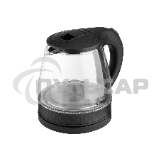 Чайник электрический Homestar HS-1053 1.2л. стекло, пластик, черный