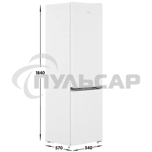 Холодильник Beko B1RCSK312W белый двухкамерный 213/87л морозилка снизу