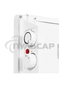 Конвектор Primera PHP-1500-MWB, белый, 1500 Вт, 20 м2, термостат