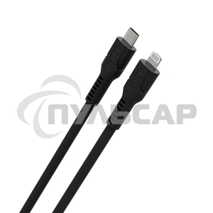 Кабель MORE CHOICE (4620202553690) K65ia 2м USB 3.0A PD 27W для Lightning ng 8-pin 2 м, черный