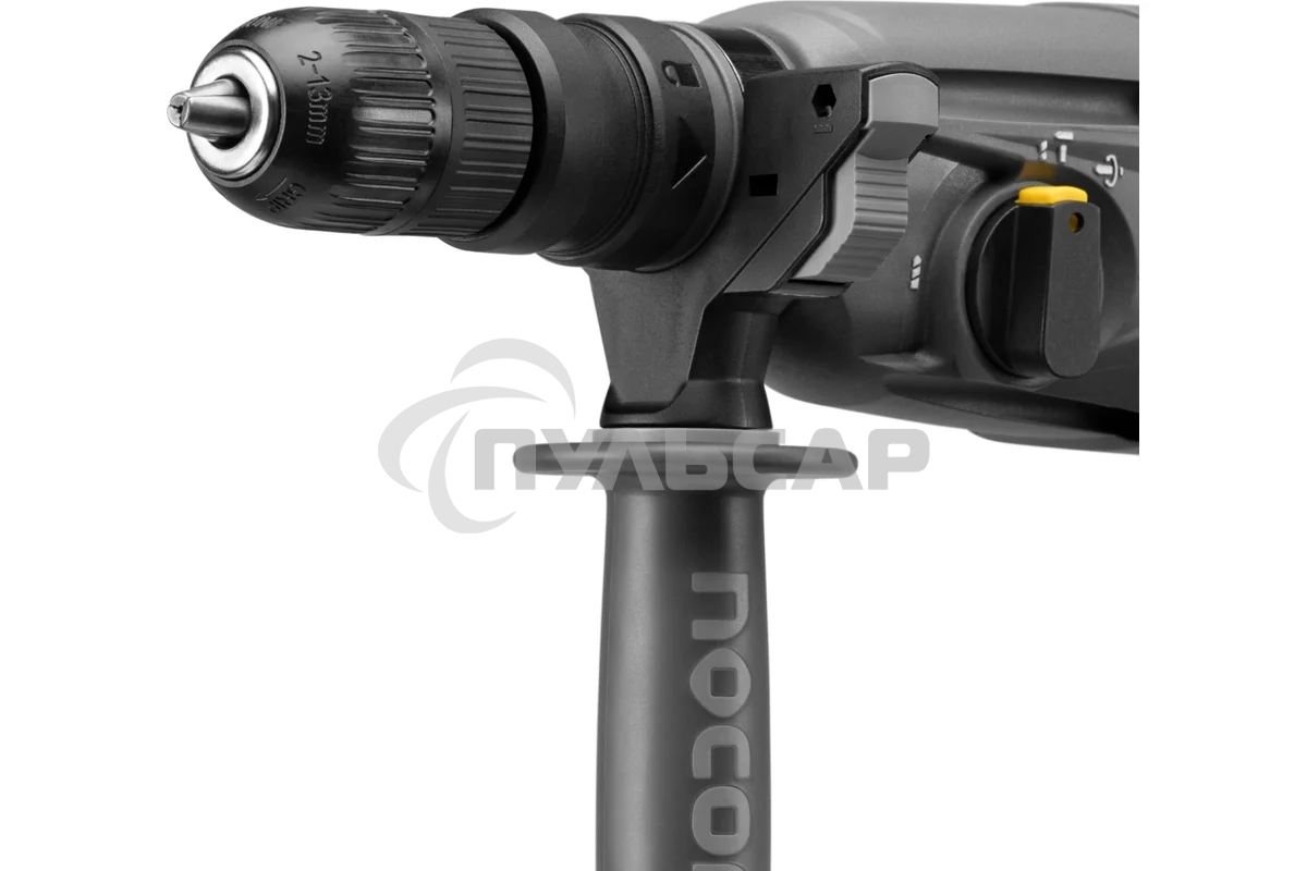 Перфоратор Nocord NHD-800.30.2, 800 Вт, 3.0 Дж, 3 режима, быстросъ емный патрон SDS+ и кулачковый патрон в комплекте