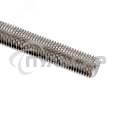 Шпилька Крепдил DIN 976-1 М10х1000 резьбовая покрытие цинк