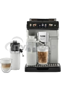 Кофемашина автоматическая DeLonghi Eletta Explore ECAM450.65.S серебристый, исп. кофе - зерновой/молотый, 1.8 л, 1450 Вт, 19 бар