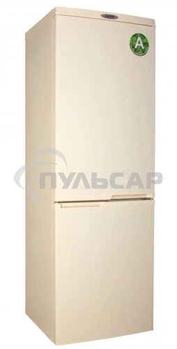 Холодильник DON R-290 BE бежевый мрамор двухкамерный 209/101л морозилка снизу