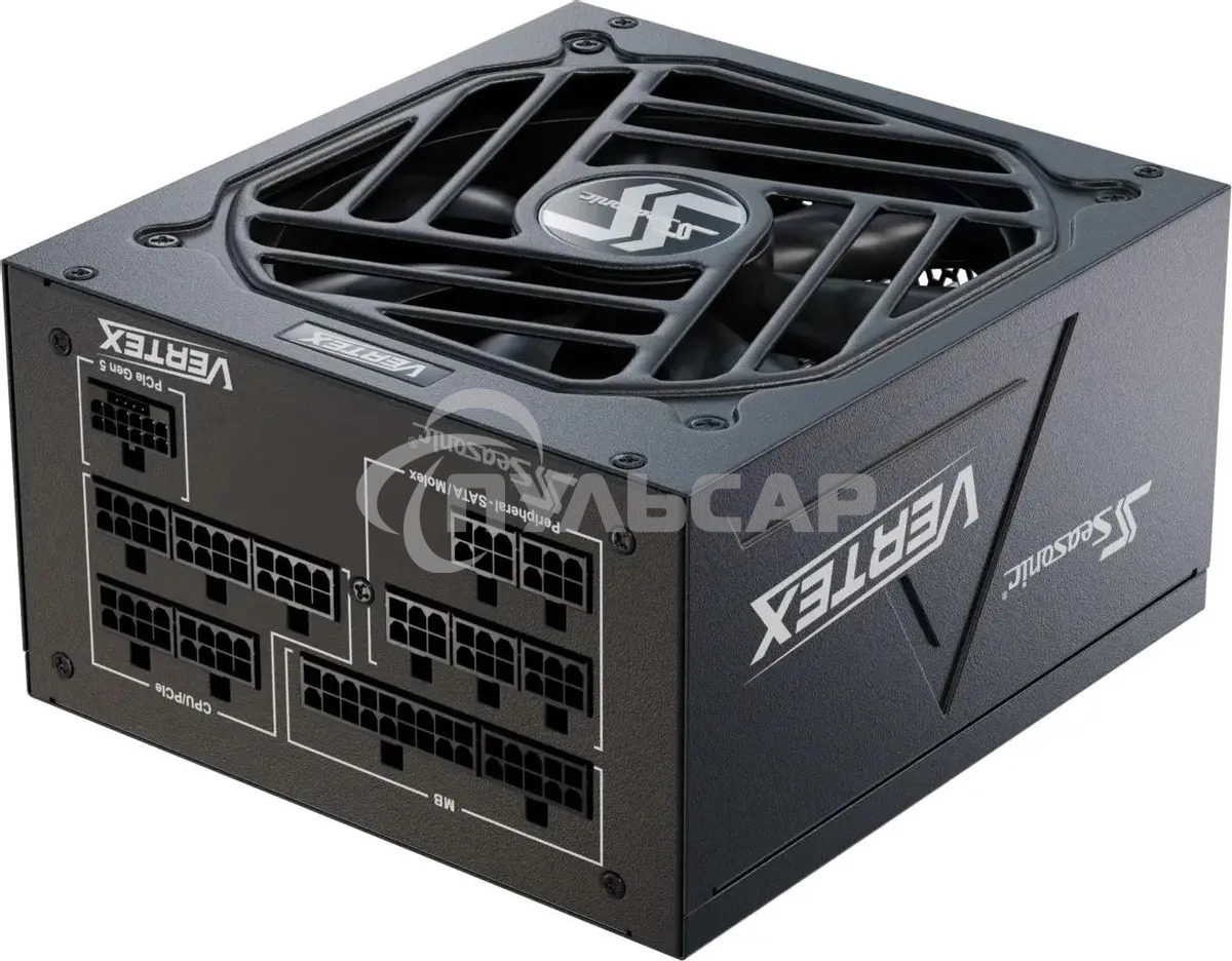 Блок питания Seasonic ATX 1200W VERTEX GX-1200 80 PLUS gold (20+4pin) APFC 135мм fan 18xSATA Cab Manag RTL